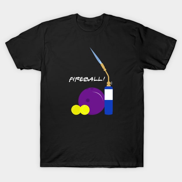 Fireball! T-Shirt by doctorheadly